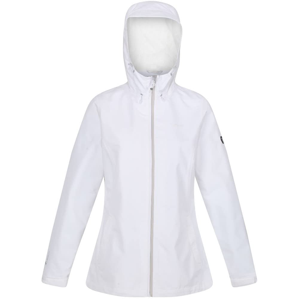 Regatta Womens/Ladies Hamara III Waterproof Jacket (26 UK) (White)