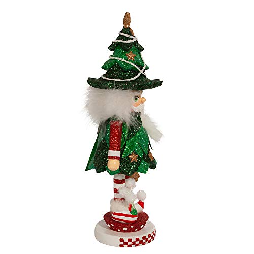 Kurt S. Adler Ha0566 Hollywood Jolly Tree Christmas Hat Nutcracker, Multi-Colored #TOP2