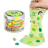 Crazy Aaron's Slime Charmers® - Dino Dew - Bright Green Water Slime, Sensory Toys for Kids - Creative and Endless Fun, Stress Relief Therapy, Gifts for Girls and Boys - Made in USA
