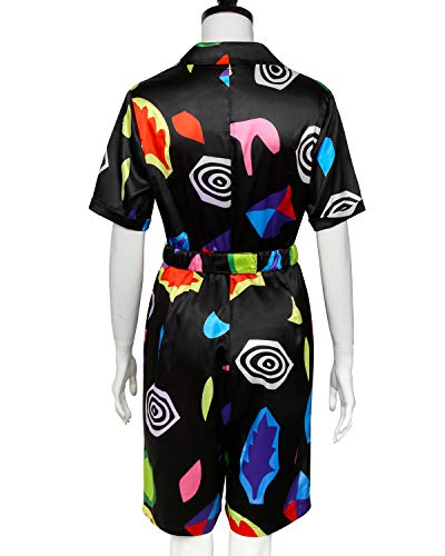 NUWIND Vrouwen Stranger Eleven Mall Jurk Veelkleurige Jumpsuit T-shirt voor Halloween Cosplay Kostuum Outfit Seizoen 3… - Image 5