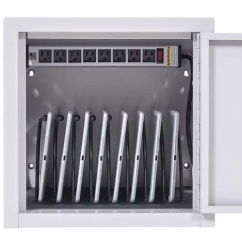 Estación de carga de escritorio para 8 tabletas que elimina el caos de cables 5