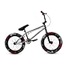 Elite BMX Stealth Freestyle Bike for Youth & Adults, Durable Steel Frame, Available in 16", 18", and 20" Sizes (Chrome, 16") #1