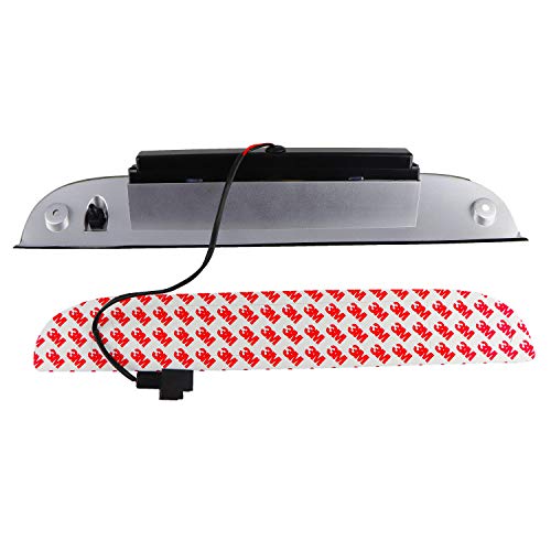 For Ford Escape Explorer & Mercury Mariner Mountaineer Rear High Mount Led 3Rd Third Tail Brake Light Stop Light (Chrome Housing Smoke Lens) #TOP2