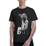 DKYSDV Novelty Men's Classic Cotton T-Shirt Chris Rock Music Cornell Theme Crewneck Short Sleeve Tees Shirt Large