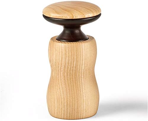 Legnoart Hercules Light Ashwood Pepper/Salt Mill with Adjustable Ceramic Grinder, Small