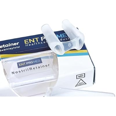 Nostril Retainer, Silicone Tubes for Post Nasal Surgery, After Rhinoplasty