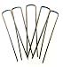 Shape Your Scape 100 Commercial Grade, 6 inch 11-Gauge, Steel Garden Landscape Staples Stakes, Sharp Angled Tip, Made in America. Great for Installing Sod, Weed Barrier Fabric, Soaker Hoses