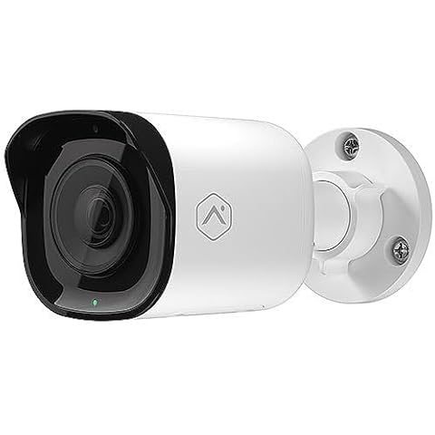 Alarm.com ADC-VC728PF Pro Series 4MP Bullet PoE Camera, 3.2-9.8mm Lens, White Cover