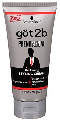 Got 2B Phenomenal Styling Cream Thickening 6oz Tube by GOT 2B