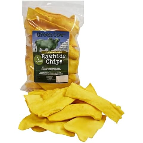 GreenCow Rawhide Chips Chicken Flavor Cover