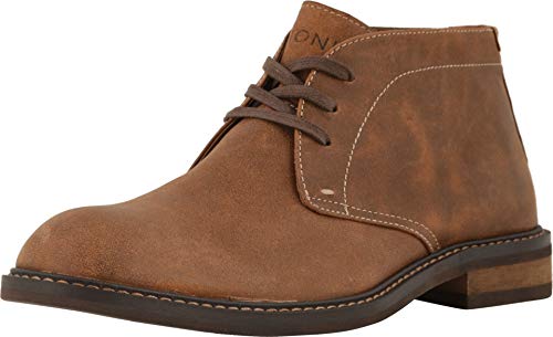 Vionic Men's Bowery Chase Chukka Boot - Mens Lace Up Boot With Concealed Orthotic Arch Support Brown 8 M Us #TOP5