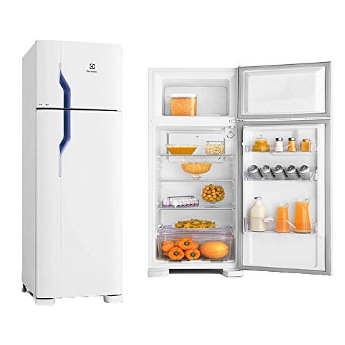 Refrigerador 260L 2 Portas Classe A 220 Volts, Branco, Electrolux