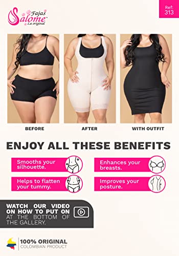 Salome 0313 Colombian Waist Trainer Fajas Reductoras Cinturillas Colombianas4