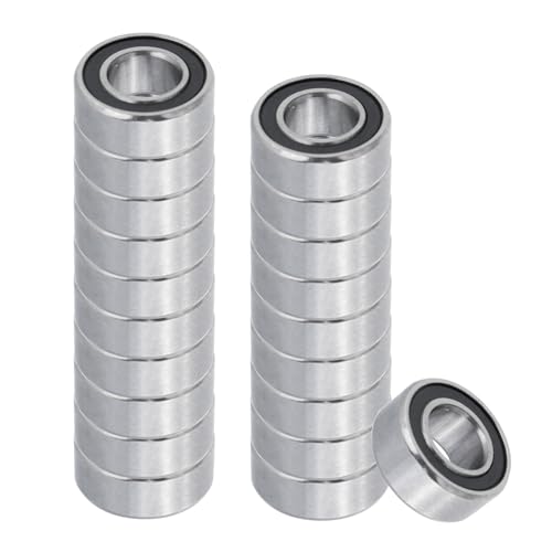Image of Antrader MR105RS Double Rubber Seal Bearings,20Pcs 5 x 10 x 4mm Deep Groove Ball Bearings