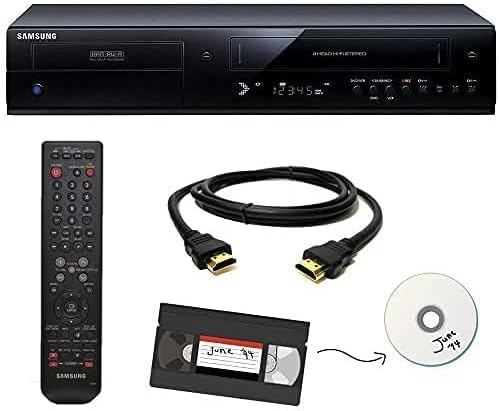 Samsung DVD-VR357 Tunerless DVD Recorder and VCR Combo (Renewed)