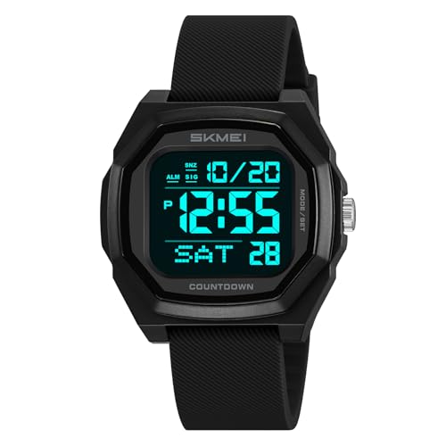 SKMEI Unisex Digital Watches Men's Military Watches Waterproof2