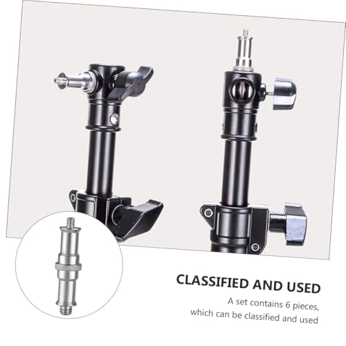 Adaptador de tornillo para trípode cámara que evita caídas del flash 2