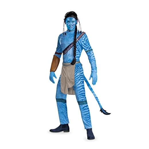 Men's Avatar Deluxe Jake Fancy Dress Costume Medium