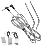 Pacote com 2 sondas de temperatura para sonda de carne Camp Chef, sonda de substituição para grelhas de pellets Camp Chef...