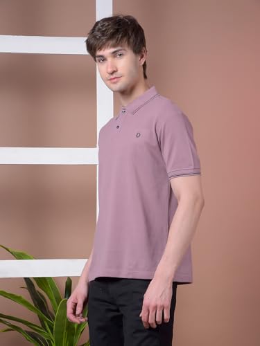 Image of Dollar Men's Pure Cotton Solid Green Color Polo T-Shirt