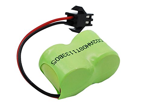 Aijos Bateria de substituição de 2,4 V para Panasonic KX-T308, P-01H-F2G1 KX-T30810, KX-T30810B, KX-