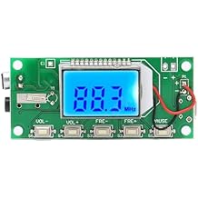 Digital FM Receiver Module, Radio Receiver Module 3V-5V Digital Stereo Frequency Modulation LCD Display Board Accessory