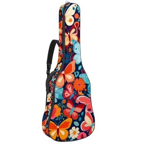 Housse de guitare acoustique haut de gamme au design élégant et étanche