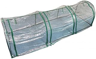 Oypla Large Tunnel Growhouse Garden Plant Greenhouse with PVC Cover - 300x100x80cm