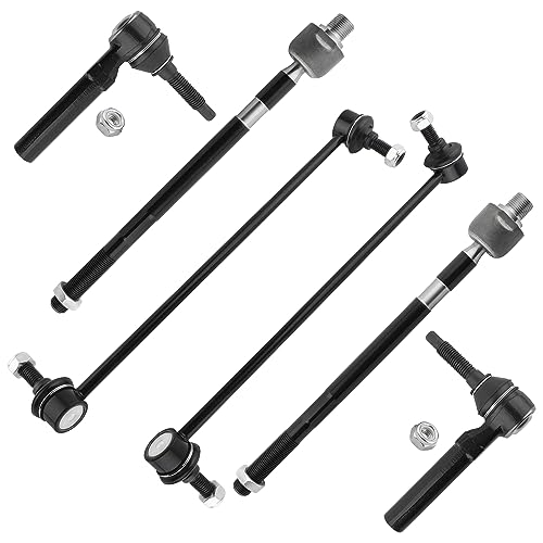 BOXI Front Inner & Outer Tie Rod Stabillizer Sway Bar Links Fit for Buick Enclave/for Chevrolet Traverse/for GMC Acadia/for GMC Acadia Limited/for Saturn Outlook | EV800572 ES800286 K750155 by BOXI - Used condition - US$41.87