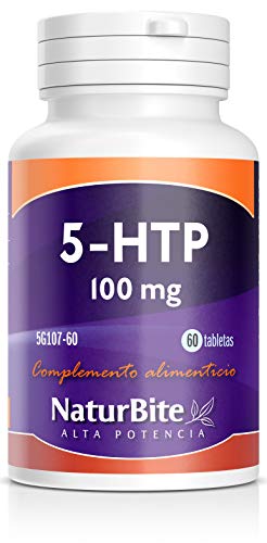 Naturbite 5-Htp 100Mg. 60Comp. 200 ml Cover