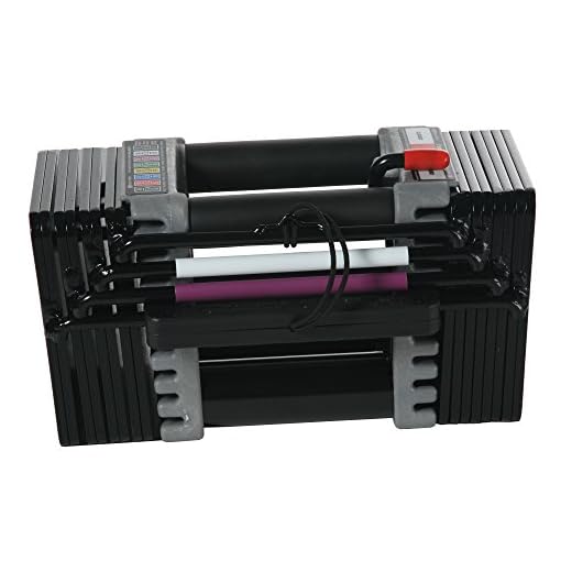 PowerBlock USA Elite 5-50lbs Dumbbell Set