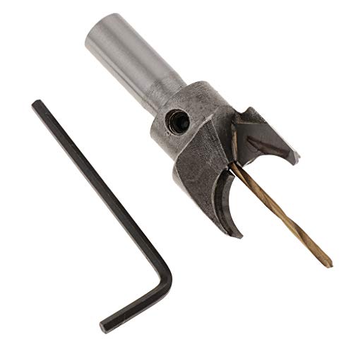 Baoblaze 6 mm-30 mm Tungstênio Woodworking Bit Buda Beads Ball - 18 mm 2 mm