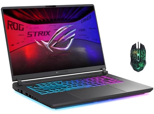 Image of ASUS ROG Strix G16 Gaming Laptop, NVIDIA GeForce RTX 5060 GPU, 16 inch FHD+ 16:10 165Hz Display, Intel Core i7-14650HX• 32GB DDR5• 1TB PCIe SSD• Windows 11 Pro• Wi-Fi 7, Seibosfy