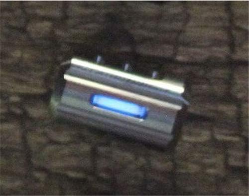 Titanium Lanyard Bead EDC Paracord Bead Cord Pendant Fluorescence Light