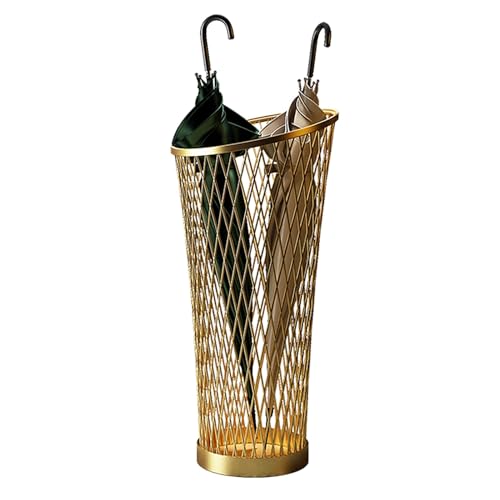 Porte-Parapluie en Maille Métallique au Design Moderne et Épuré
