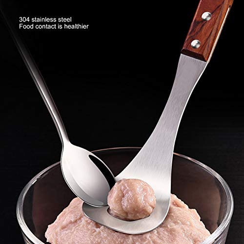 Gehaktbal Lepel, Rvs Vlees Lepel Maker Non-stick Gehaktbal Maker Lepel Vlees Baller Lepel Kithchen Tool (2 stuks) - Image 8
