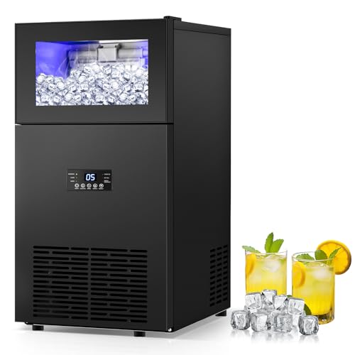 Máquina comercial para fabricar hielo 35 lb capacidad miniatura 1