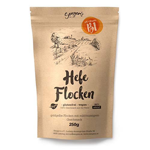 Hefeflocken, edel Hefeflocken Nährhefe vegan und glutenfrei, Qualität aus Österreich (1 kg)