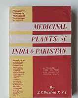 Medicinal Plants of India and Pakistan 0916638308 Book Cover