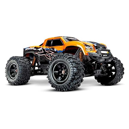 Traxxas X-Maxx 1/6 RTR Electric Monster Truck w/VXL-8s, TSM, Orange, TRA77086-4