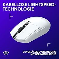 Logitech G G305 LIGHTSPEED kabellose Gaming-Maus mit HERO 12K DPI Sensor – Ansicht 3