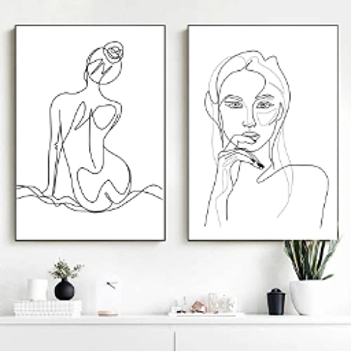 Affiches et Salon Imprime Abstrait en Toile Haut de Gamme 60x90cm
