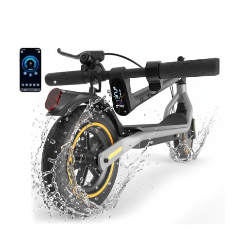Image of Electric Scooter - Electric Scooter Adults, 500W /1000W /1200W Motor, 18 /21 /25 MPH, 21 /28 Miles Max Range, APP Control, Double Braking Systems, 8.5 inch /10 inch Tire, Foldable E-Scooter