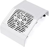 Voltix Aspiratore Unghie Professionale 80W con 4 Ventole e Velocità Regolabile, Aspirapolvere per Unghie Manicure e Pedicure, Macchina Aspiratore Potente e Silenziosa per Salone e Uso Domestico