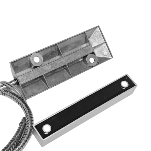 Sensor magnético de metal con cable para puerta de garaje blindada 7