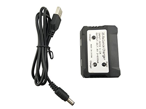 Fytoo 7.4V 2In1 Balanced Charger For Syma X8C X8G X8Hw Hubsan H501S H502S H502E H501A H501C H501M H501S W H501S Pro Mjx B3 B2W B6 Bugs 2/3/6 B3H Bugs 3H A959 V262 V913 V912 D80 H216A F18 F17 F100 #TOP6