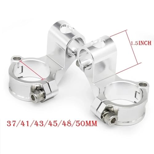 Manillar motocicleta ajustable con barra de equilibrio CNC de 15 pulgadas y clips 7