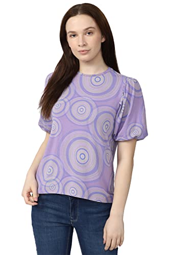 Image of Van Heusen Women's Cotton Regular Fit T-Shirt