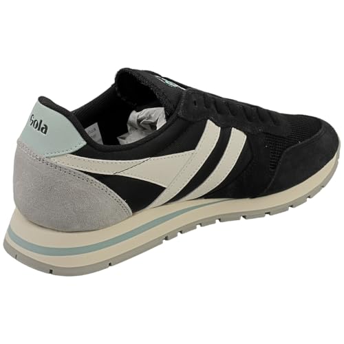 Gola Daytona Womens Classic Trainers in Black Off White2