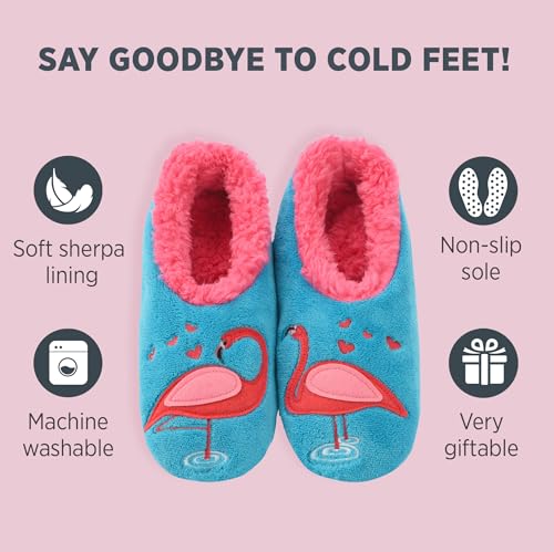 Snoozies AWPSP-FLM-M Pairable Slipper Socks - Funny House Slippers thumb #1
